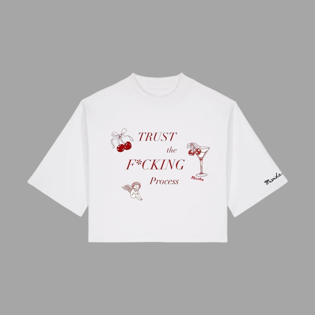 Cropped Tee Process