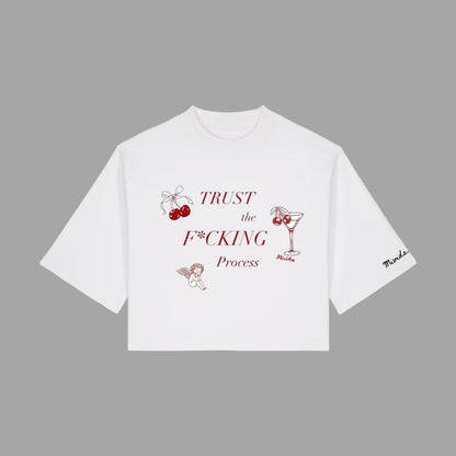 Cropped Tee Process