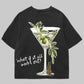 Working Martini Oversized T-Shirt