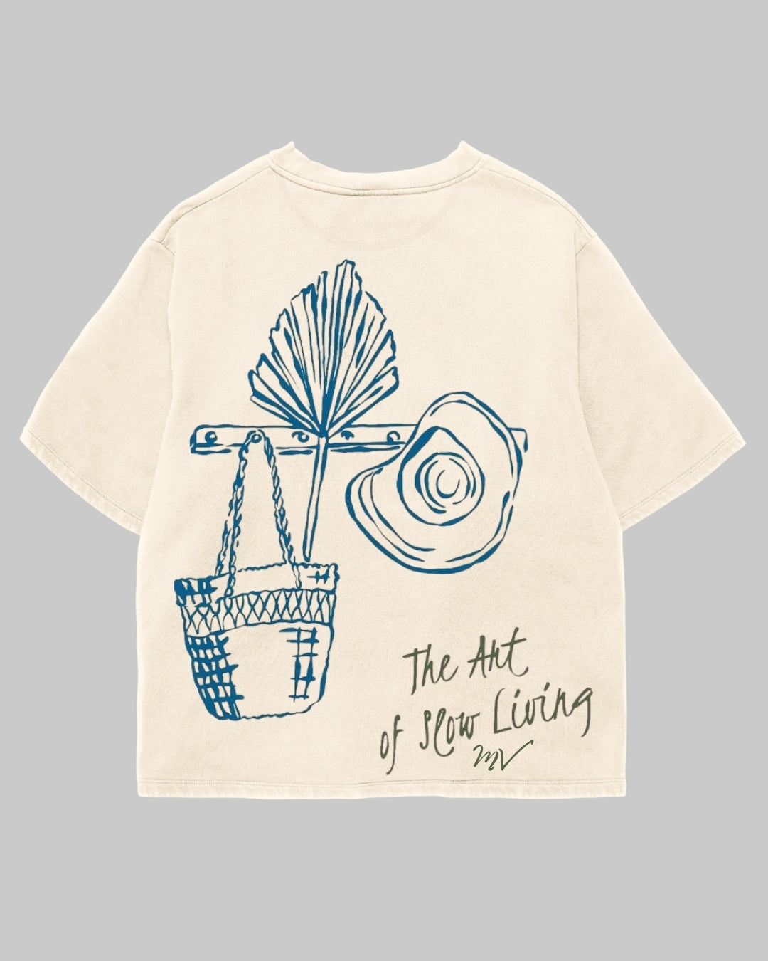 Slow Living Oversized T-Shirt