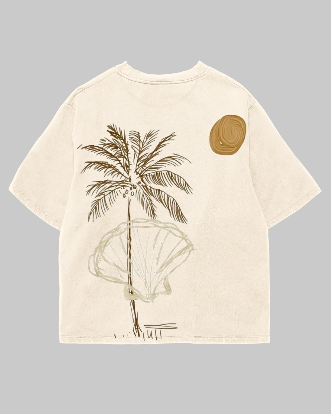 Palm Tree Oversized T-Shirt