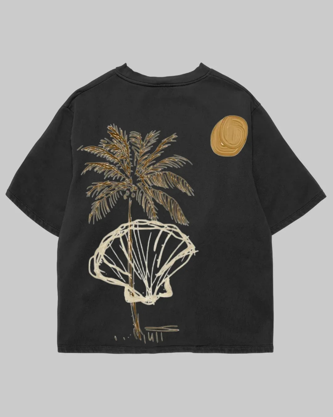 Palm Tree Oversized T-Shirt