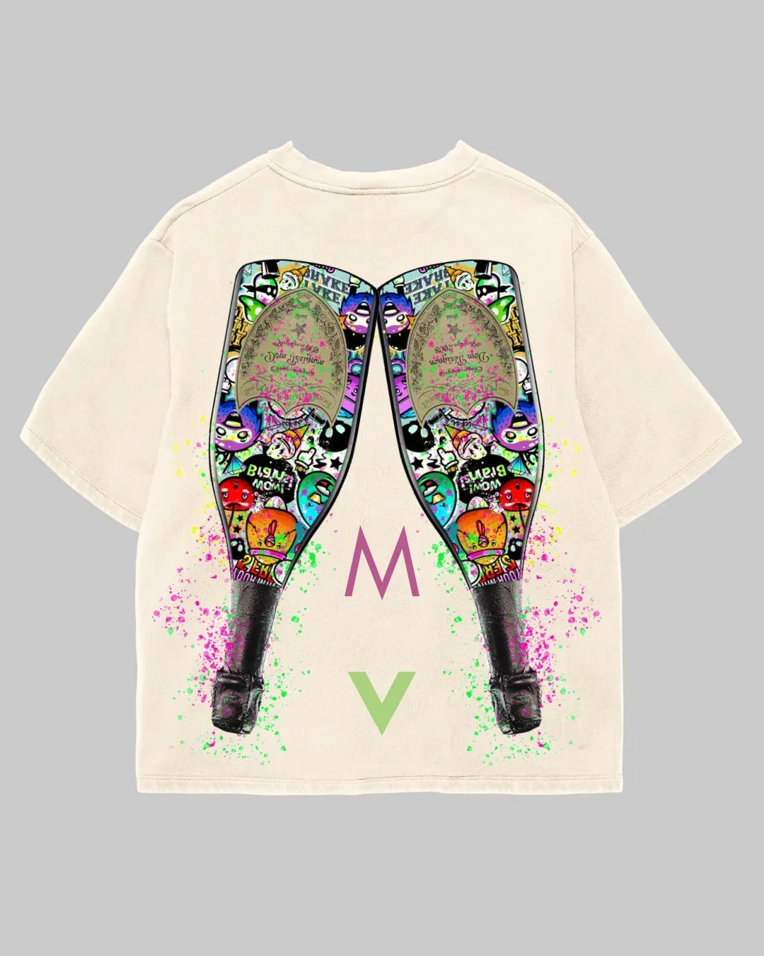 MV Bottles Oversized T-Shirt