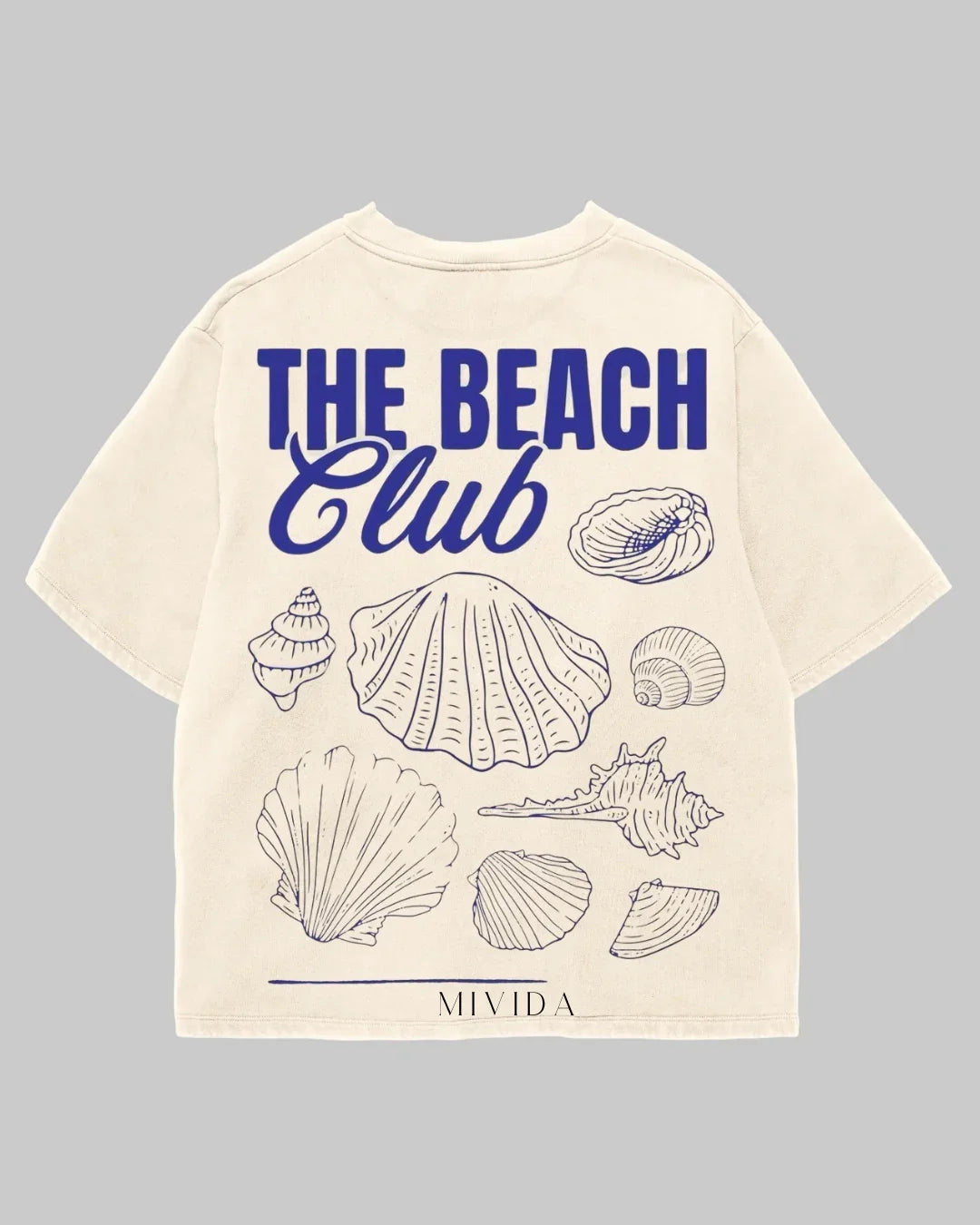 Summer Club Oversized T-Shirt