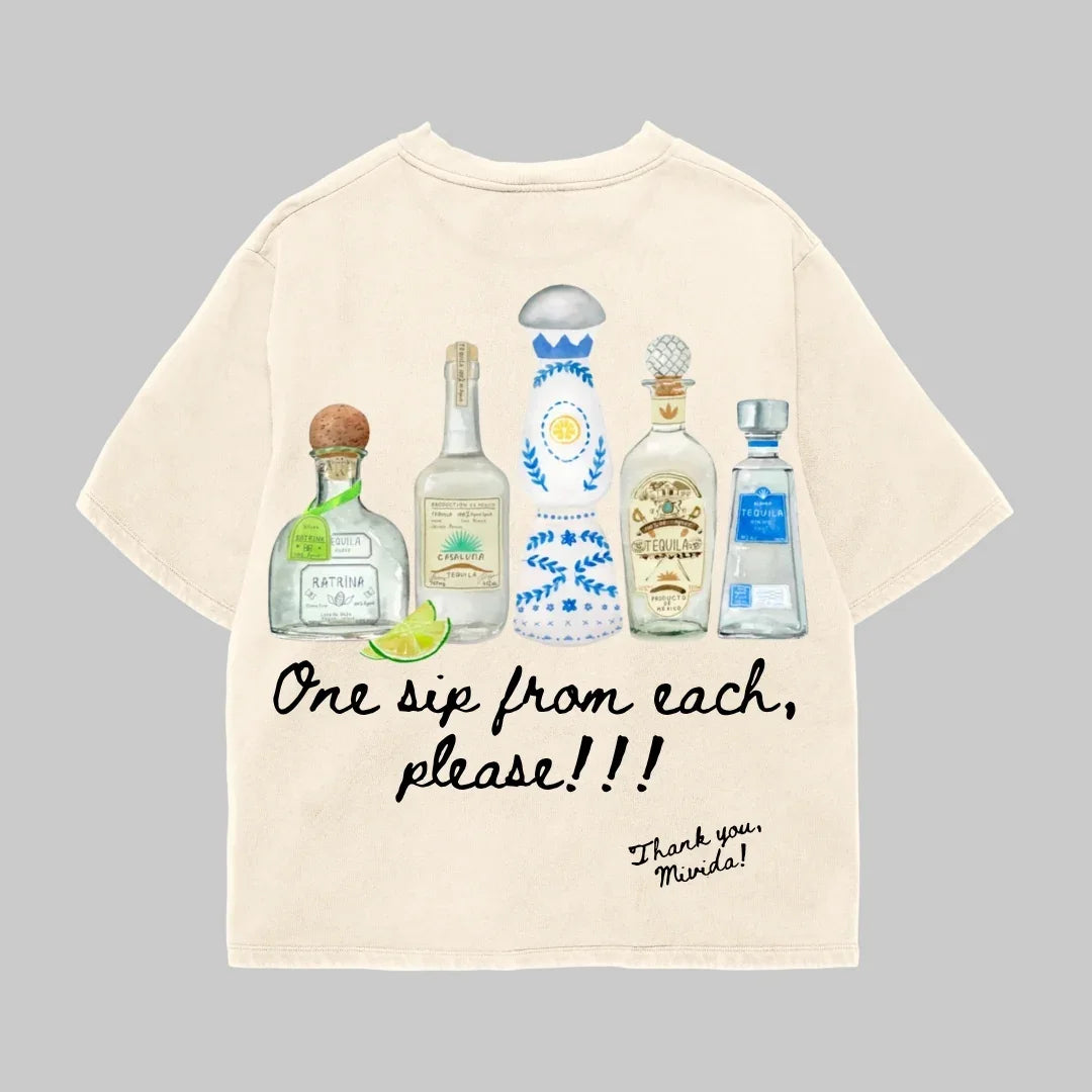 Sip Oversized T-Shirt