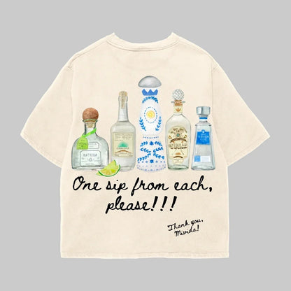 Sip Oversized T-Shirt