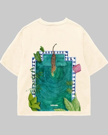 Tropical Oversized T-Shirt