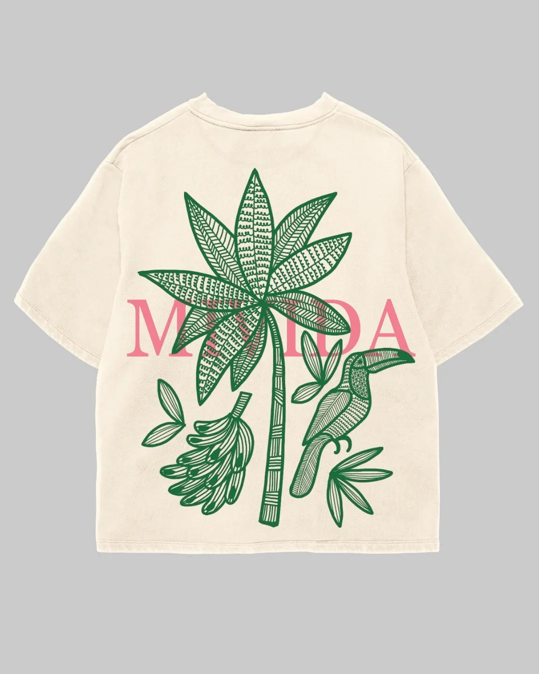 Green Tape Oversized T-Shirt