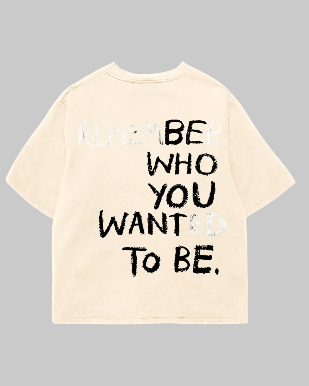 Oversized T-Shirt Remember
